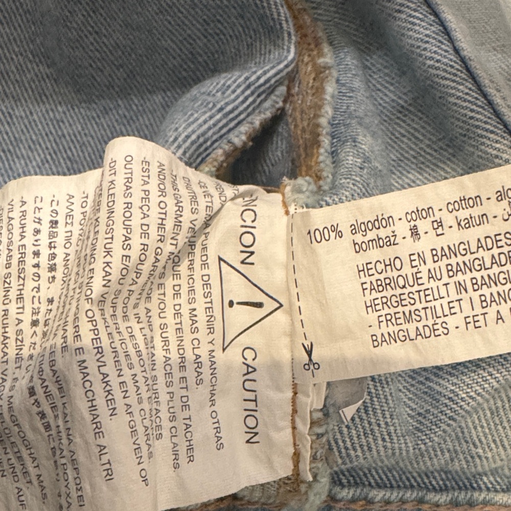 Zara Cropped Denim Jacket -XS-NWOT - Picture 4 of 7